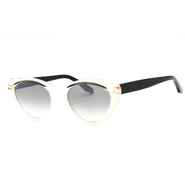 Cutler and Gross CG1321S Sunglasses BLACK/CREAM / Grey-AmbrogioShoes
