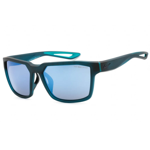 Nike FLEET M EV0993 Sunglasses Blue / Grey Blue Mirrored Unisex-AmbrogioShoes